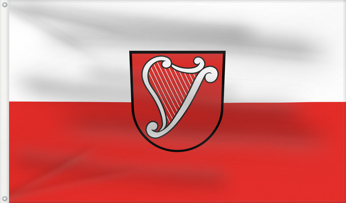 Flag, with two metal eyelets and reinforced hoist: Heddesbach (Nördliches Baden-Württemberg)