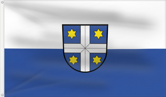 Flag, with two metal eyelets and reinforced hoist: Neulußheim (Nördliches Baden-Württemberg)