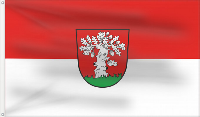 Drapeau, avec deux œillets métalliques et guindant renforcé : Walldorf (Nördliches Baden-Württemberg)