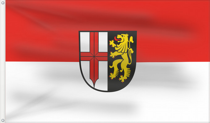 Flag, with two metal eyelets and reinforced hoist: Edingen-Neckarhausen (Nördliches Baden-Württemberg)