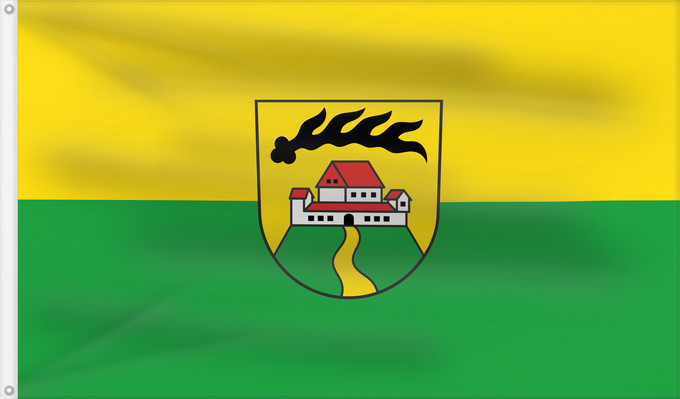 Flag, with two metal eyelets and reinforced hoist: Altensteig (Nördlicher Schwarzwald)
