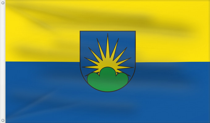 Flag, with two metal eyelets and reinforced hoist: Dobel (Nördlicher Schwarzwald)