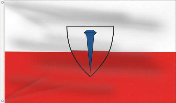Flag, with two metal eyelets and reinforced hoist: Nagold (Nördlicher Schwarzwald)