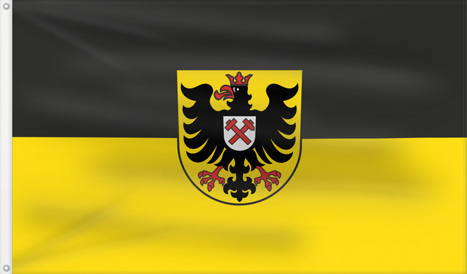 Flag, with two metal eyelets and reinforced hoist: Neubulach (Nördlicher Schwarzwald)