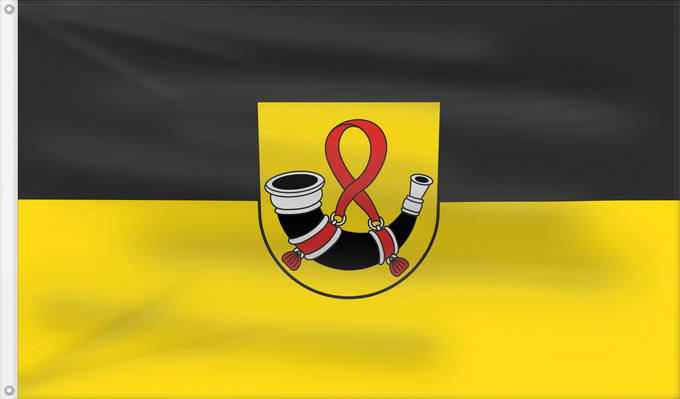 Flag, with two metal eyelets and reinforced hoist: Neuweiler (Nördlicher Schwarzwald)