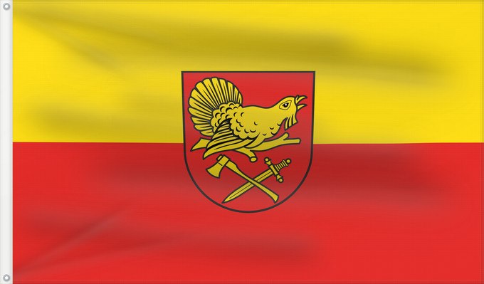Flag, with two metal eyelets and reinforced hoist: Simmersfeld (Nördlicher Schwarzwald)