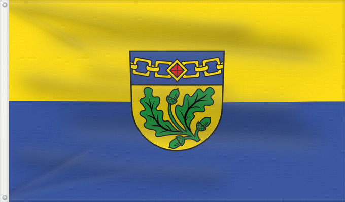 Flag, with two metal eyelets and reinforced hoist: Birkenfeld (Nördlicher Schwarzwald)