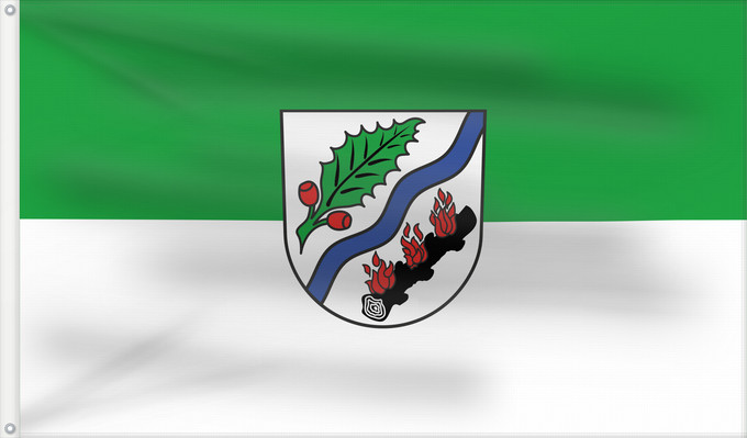 Flag, with two metal eyelets and reinforced hoist: Engelsbrand (Nördlicher Schwarzwald)