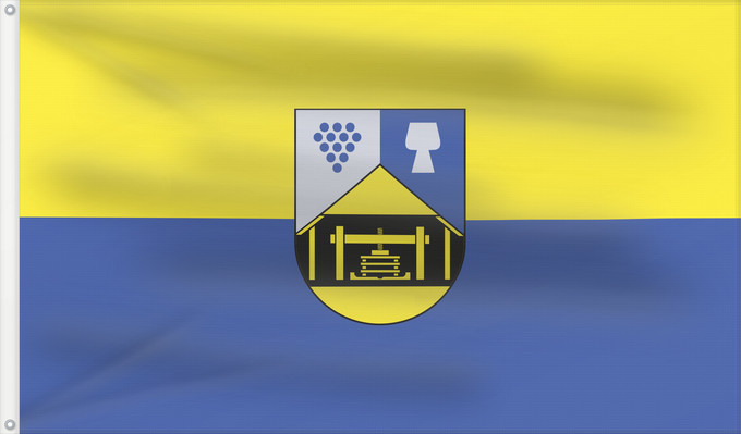 Flag, with two metal eyelets and reinforced hoist: Keltern (Nördliches Baden-Württemberg)