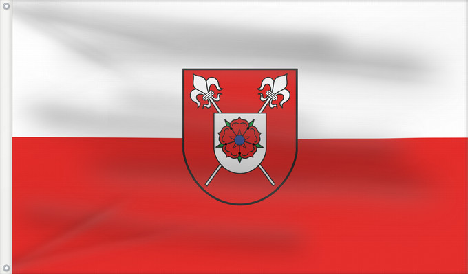Flag, with two metal eyelets and reinforced hoist: Remchingen (Nördliches Baden-Württemberg)