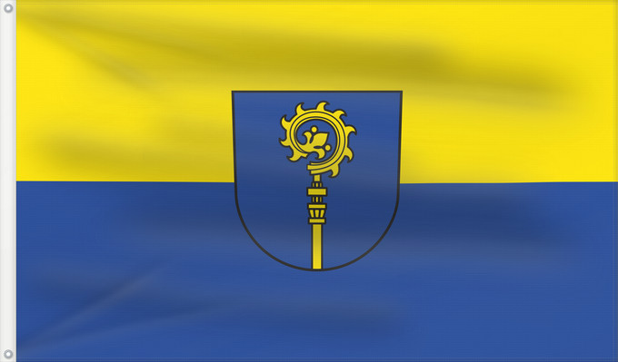 Flag, with two metal eyelets and reinforced hoist: Alpirsbach (Nördlicher Schwarzwald)