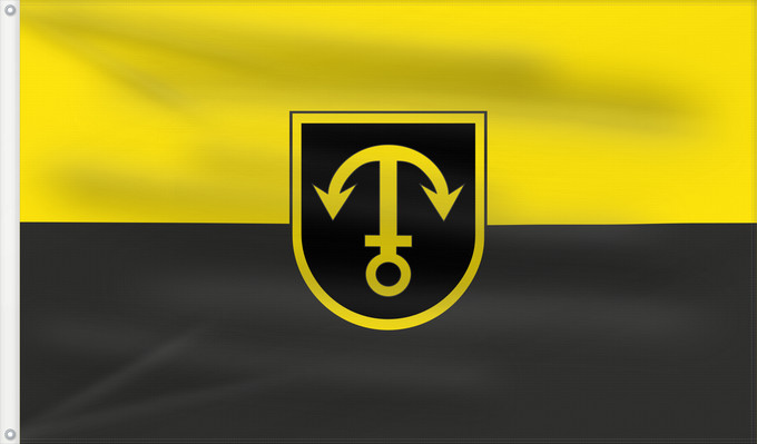 Drapeau, avec deux œillets métalliques et guindant renforcé : Empfingen (Nördlicher Schwarzwald)
