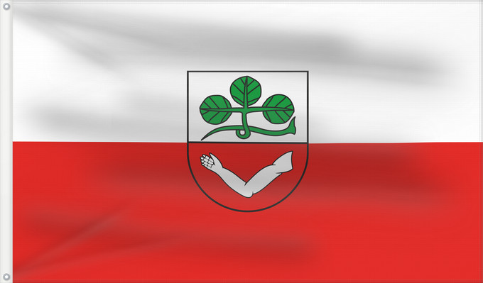 Flag, with two metal eyelets and reinforced hoist: Eutingen im Gäu (Nördlicher Schwarzwald)