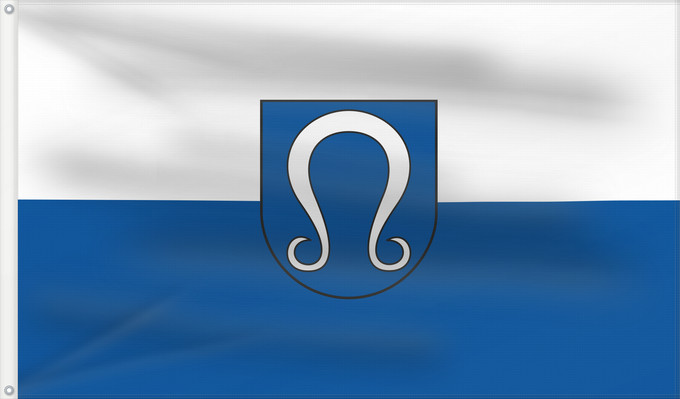 Flag, with two metal eyelets and reinforced hoist: Grömbach (Nördlicher Schwarzwald)