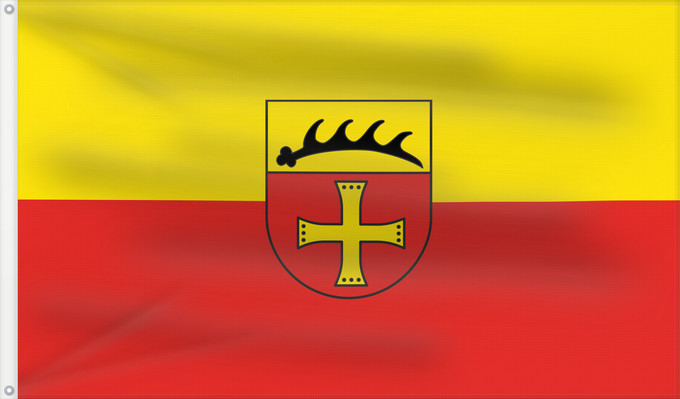 Flag, with two metal eyelets and reinforced hoist: Schopfloch (Nördlicher Schwarzwald)