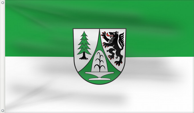 Flag, with two metal eyelets and reinforced hoist: Bad Rippoldsau-Schapbach (Nördlicher Schwarzwald)