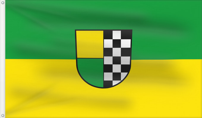 Flag, with two metal eyelets and reinforced hoist: Au (Südlicher Schwarzwald)