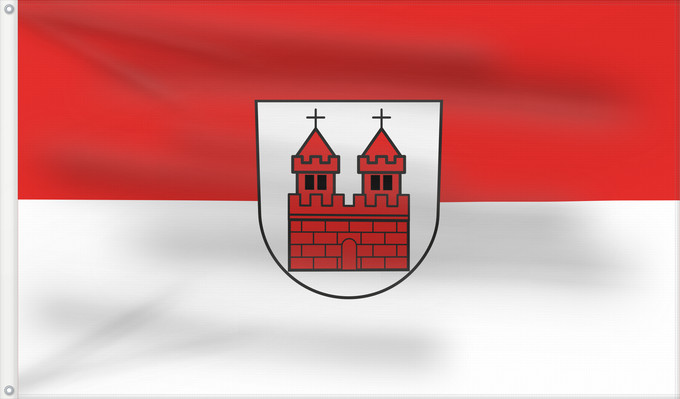 Flag, with two metal eyelets and reinforced hoist: Bollschweil (Südlicher Schwarzwald)