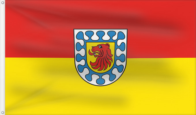 Flag, with two metal eyelets and reinforced hoist: Eisenbach (Hochschwarzwald) (Südlicher Schwarzwald)