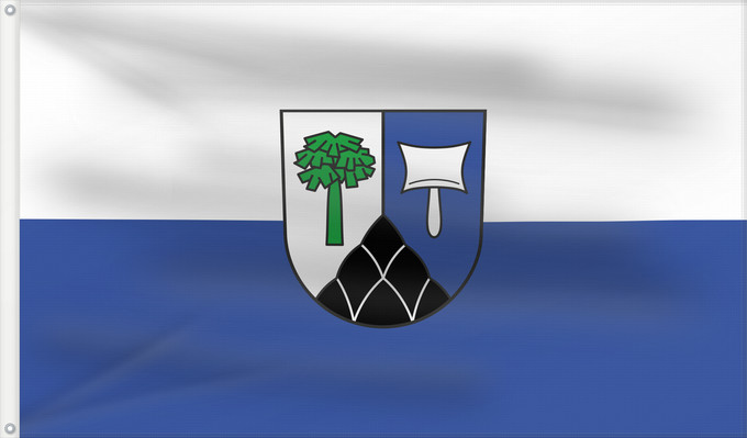 Flag, with two metal eyelets and reinforced hoist: Glottertal (Südlicher Schwarzwald)