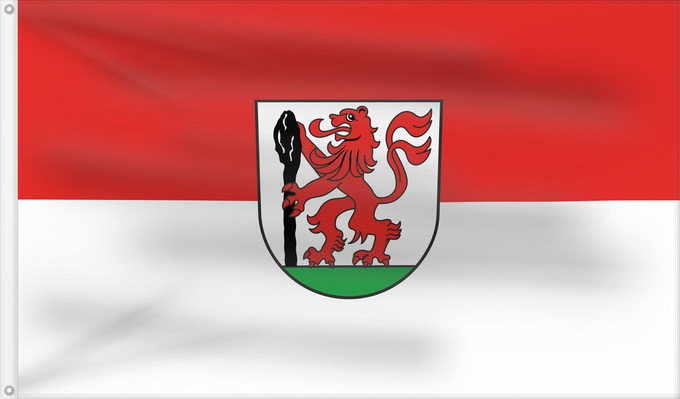 Bandera, con dos ojales metálicos y lado del asta reforzado: Gottenheim (Südlicher Schwarzwald)
