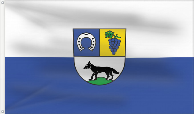 Flag, with two metal eyelets and reinforced hoist: Schallstadt (Südlicher Schwarzwald)