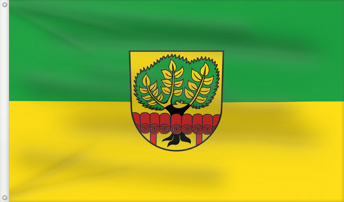 Flag, with two metal eyelets and reinforced hoist: Stegen (Südlicher Schwarzwald)