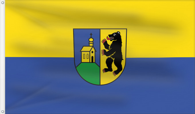 Flag, with two metal eyelets and reinforced hoist: Wittnau (Südlicher Schwarzwald)
