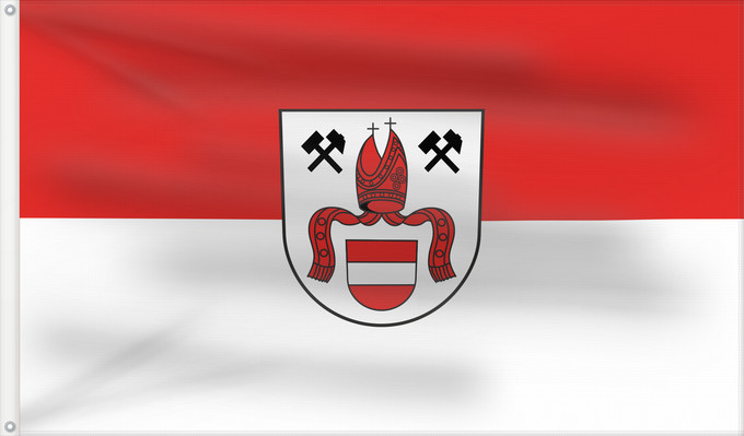 Flag, with two metal eyelets and reinforced hoist: Münstertal/Schwarzwald (Südlicher Schwarzwald)