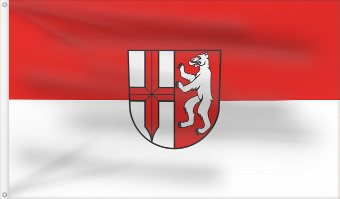 Flag, with two metal eyelets and reinforced hoist: March (Südlicher Schwarzwald)