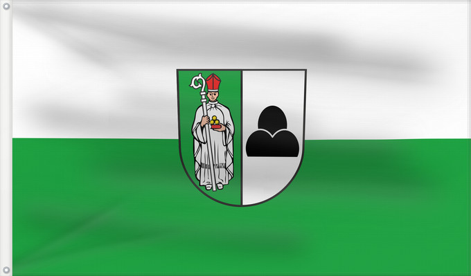 Flag, with two metal eyelets and reinforced hoist: Elzach (Südlicher Schwarzwald)