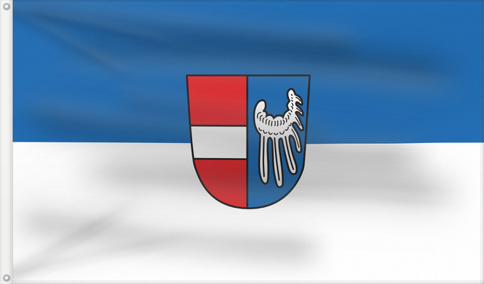 Flag, with two metal eyelets and reinforced hoist: Endingen am Kaiserstuhl (Südlicher Schwarzwald)