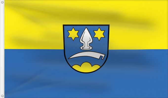 Flag, with two metal eyelets and reinforced hoist: Forchheim (Südlicher Schwarzwald)