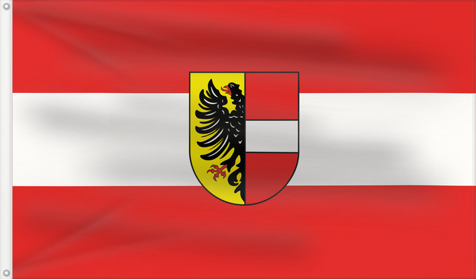 Flag, with two metal eyelets and reinforced hoist: Achern (Mittlerer Schwarzwald)