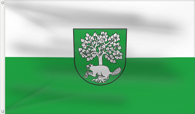 Flag, with two metal eyelets and reinforced hoist: Biberach (Mittlerer Schwarzwald)