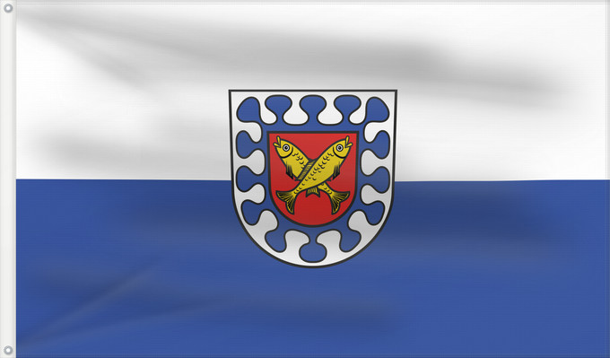 Flag, with two metal eyelets and reinforced hoist: Fischerbach (Mittlerer Schwarzwald)