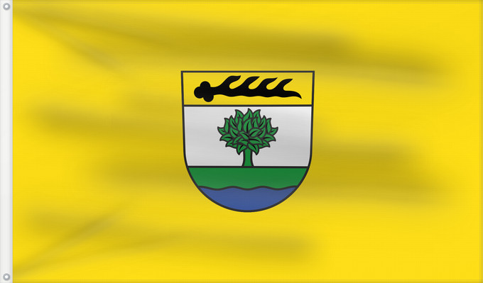 Flag, with two metal eyelets and reinforced hoist: Gutach (Schwarzwaldbahn) (Mittlerer Schwarzwald)