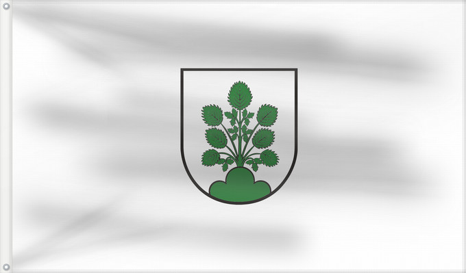 Flag, with two metal eyelets and reinforced hoist: Haslach im Kinzigtal (Mittlerer Schwarzwald)