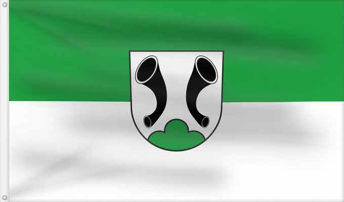 Flag, with two metal eyelets and reinforced hoist: Hornberg (Mittlerer Schwarzwald)