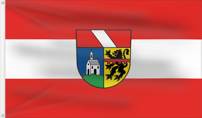 Flag, with two metal eyelets and reinforced hoist: Oberkirch (Mittlerer Schwarzwald)