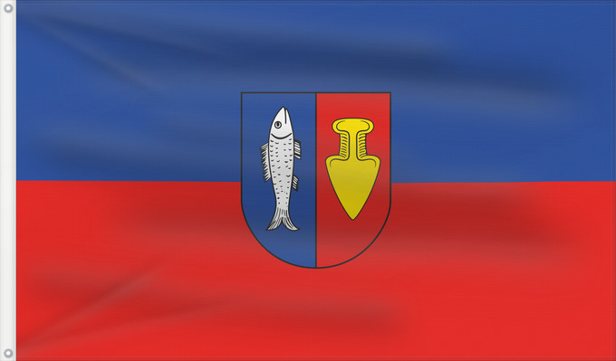 Flag, with two metal eyelets and reinforced hoist: Rust (Mittlerer Schwarzwald)