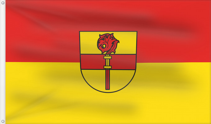 Bandera, con dos ojales metálicos y lado del asta reforzado: Schuttertal (Mittlerer Schwarzwald)