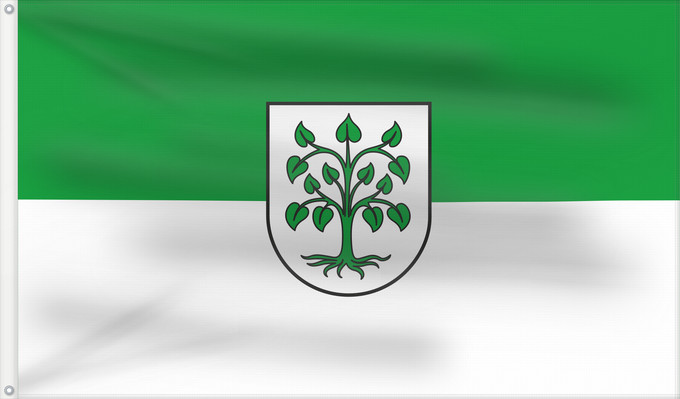 Flag, with two metal eyelets and reinforced hoist: Schutterwald (Mittlerer Schwarzwald)