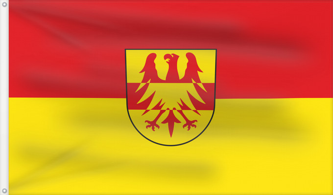 Drapeau, avec deux œillets métalliques et guindant renforcé : Seelbach (Mittlerer Schwarzwald)