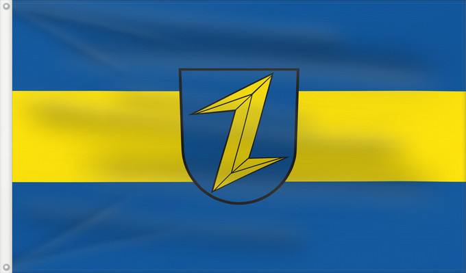 Flag, with two metal eyelets and reinforced hoist: Wolfach (Mittlerer Schwarzwald)