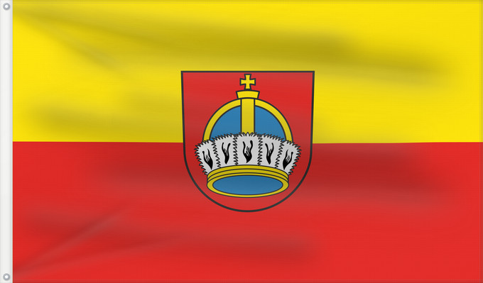 Flag, with two metal eyelets and reinforced hoist: Epfendorf (Mittlerer Schwarzwald)