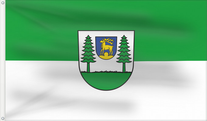 Flag, with two metal eyelets and reinforced hoist: Hardt (Mittlerer Schwarzwald)