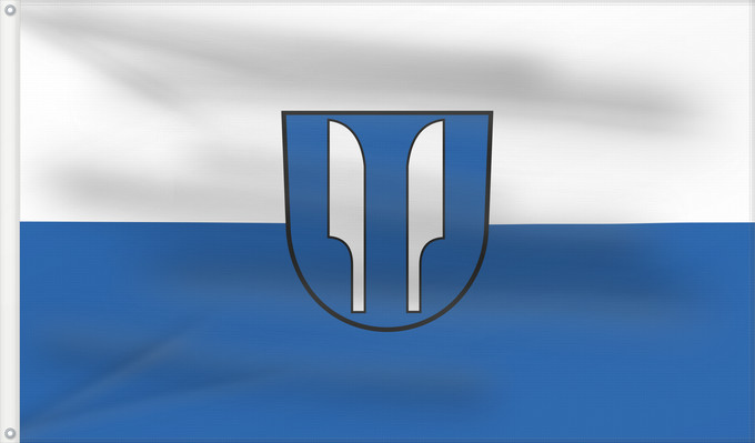 Flag, with two metal eyelets and reinforced hoist: Lauterbach (Mittlerer Schwarzwald)
