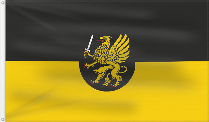Flag, with two metal eyelets and reinforced hoist: Schramberg (Mittlerer Schwarzwald)