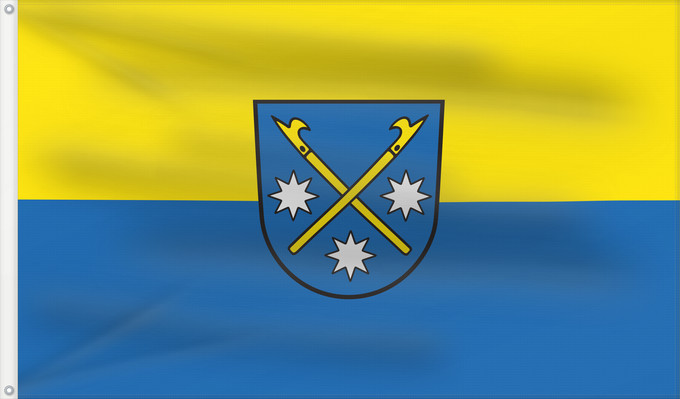 Flag, with two metal eyelets and reinforced hoist: Villingendorf (Mittlerer Schwarzwald)
